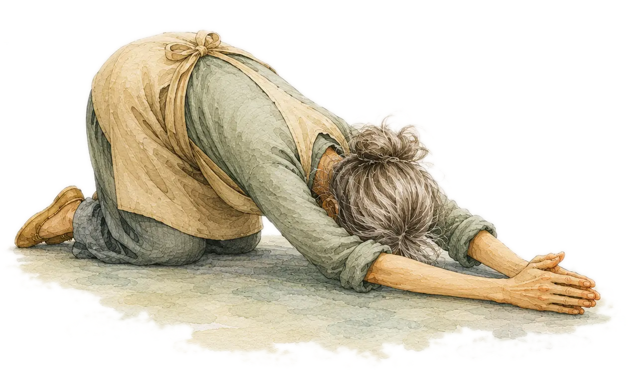 Elli in Anahatasana