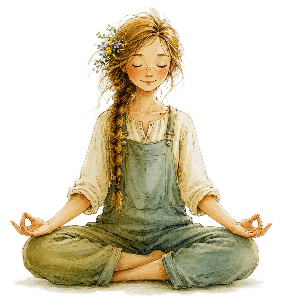 Frida mit Prana Mudra